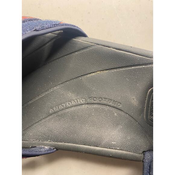 Womens Teva Tirra Sandals Strappy Open Toe Blue Red Slingback Sport Hiking 8 - Picture 8 of 12